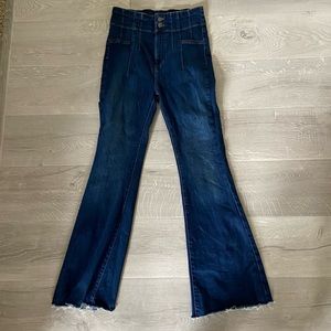 Free People flare jeans